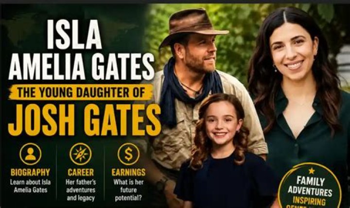 Meet Isla Amelia Gates, Josh Gates and Hallie Gnatovich's daughter