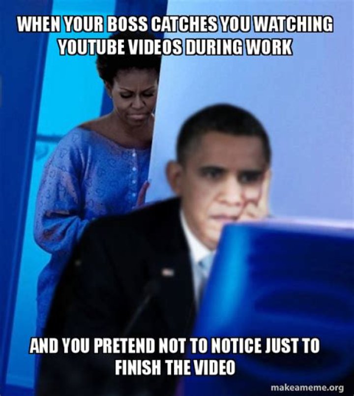 When Boss Catches You Not Working Funny